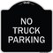 Signmission No Parking No Truck Parking Heavy-Gauge Aluminum Architectural Sign, 18" x 18", BS-1818-23661 A-DES-BS-1818-23661 - alternate 1